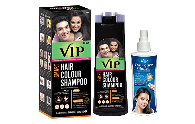 Buy VIP 5in1 Hair Color Shampoo Online at Best Price in India on  Naaptolcom