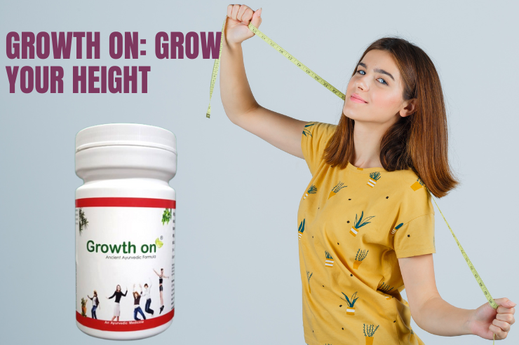 Grow Taller Naturally with Growth On!